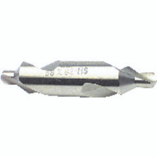 Keo 906-000-071 | 0.047" Diameter x 0.125" Shank x 0.103" Functional Length x 1.250" OAL x 82 Degree Angle 2 Flute Uncoated HSS Combination Drill & Countersink