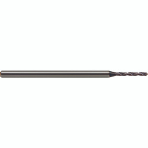 M A Ford MXDSRM0060A | 1/32" Diameter x 135 Degree - 140 Degree Point Angle ALtima Coated Carbide Drill