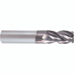 M A Ford 17737500A | 3/8" Diameter x 3/8" Shank x 3/8" LOC x 2.000" OAL x 35-38 Degree Helix Angle 4 Flute ALtima Coating Carbide Square End Mill