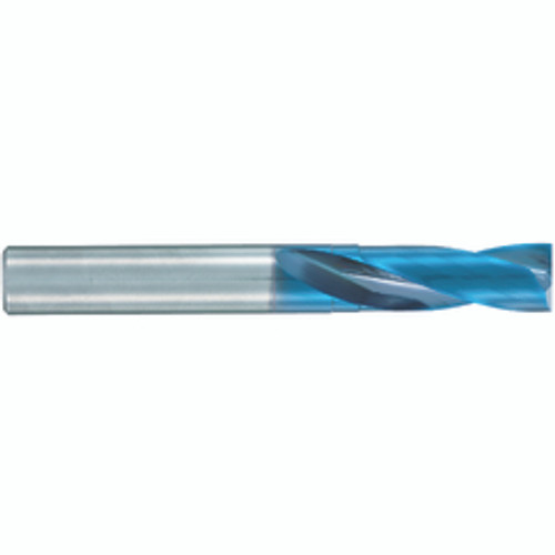 Nachi 1455675 | 23/64" Diameter x 180 Degree Point Angle Aqua EX Coated Carbide Drill