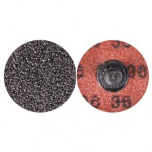 Norton 66623318980 | 1-1/2" Diameter 60 Grit Aluminum Oxide TR (Type 03) Quick Change Disc Sanding Disc