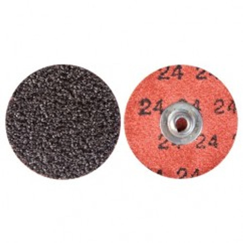 Norton 66623318972 | 1-1/2" Diameter 36 Grit Aluminum Oxide TS (Type 02) Quick Change Disc Sanding Disc