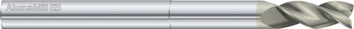 Fullerton Tool 27874 | 1" Diameter x 1" Shank x 1-1/4" LOC x 7" OAL 3 Flute FC5 Solid Carbide Square End Mill