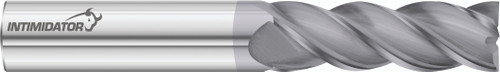 Fullerton Tool 34518 | 3/4" Diameter x 3/4" Shank x 3" LOC x 6" OAL 4 Flute FC18 Solid Carbide Square End Mill