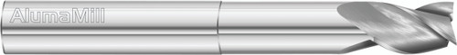 Fullerton Tool 92552 | 16mm Diameter x 16mm Shank x 30mm LOC x 150mm OAL 3 Flute FC19 Solid Carbide Square End Mill