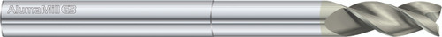 Fullerton Tool 93031 | 6mm Diameter x 6mm Shank x 20mm LOC x 100mm OAL 3 Flute FC5 Solid Carbide Square End Mill
