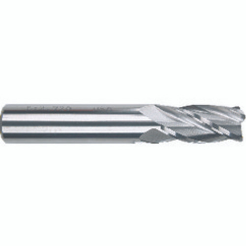 Morse Cutting Tools 57940 | 5/8" Diameter x 5/8" Shank x 1-1/4" LOC x 3-1/2" OAL Uncoated Solid Carbide Square End Mill