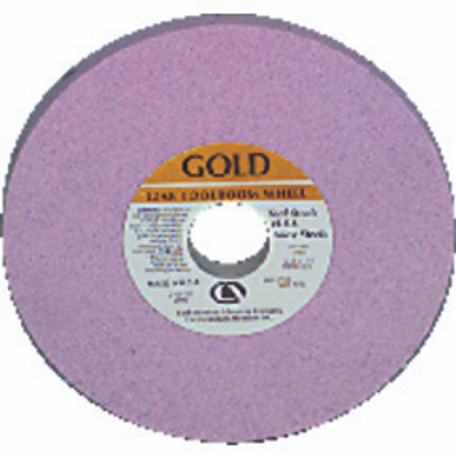 Carborundum 05539527340 | 8" Diameter x 1-1/4" Hole x 1/2" Thickness G/P Hardness 46 Grit Coarse Grade Aluminum Oxide Type 01 Grinding Wheel Carborundum 05539527340 | 8" Diameter x 1-1/4" Hole x 1/2" Thickness G/P Hardness 46 Grit Coarse Grade Aluminum Oxide Type 01 Grinding Wheel