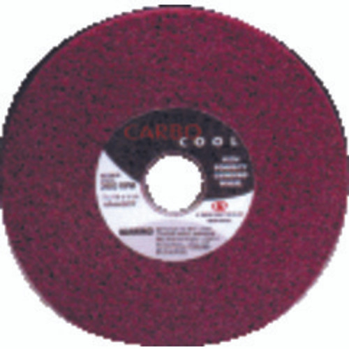 Carborundum 05539564479 | 7" Diameter x 1-1/4" Hole x 1/2" Thickness G Hardness 46 Grit Coarse Grade Aluminum Oxide Type 01 Grinding Wheel