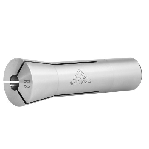 Colton Industrial Tools 20010 | 1/8" Ultra Precision R8 Round Collet, 0.0005" Accuracy