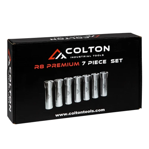 Colton R8 Collet Set Packaging
