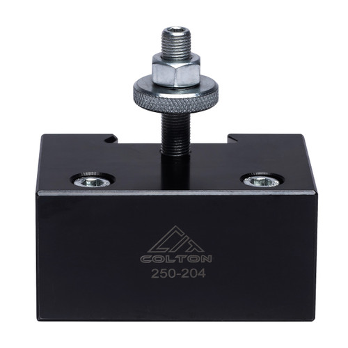 Colton Industrial Tools 97204 | BXA #4 Quick Change Boring Bar Holder, Holds 3/4" & 1" Diameter Tools, Upgraded ZiN Coated Hardware