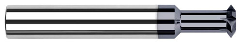 Photograph of a Harvey Tool 807005 | 0.0780" (5/64) Cutter DIA x 0.0390" Width x 0.1250" (1/8) Neck Length Carbide Double Angle Shank Cutter, 2 Flutes Photograph of a Harvey Tool 807005 | 0.0780" (5/64) Cutter DIA x 0.0390" Width x 0.1250" (1/8) Neck Length Carbide Double Angle Shank Cutter, 2 Flutes