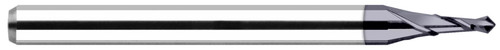 Photograph of a Harvey Tool 815840 | 0.0400" Drill DIA x 0.0600" Flute Length, 140° Carbide Spot Drill, 2 Flutes Photograph of a Harvey Tool 815840 | 0.0400" Drill DIA x 0.0600" Flute Length, 140° Carbide Spot Drill, 2 Flutes