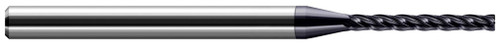Photograph of a Harvey Tool 800962 | 0.0620" (1/16) Cutter DIA x 0.0050" Radius x 0.4370" (7/16) Length of Cut Carbide Corner Radius End Mill, 4 Flutes Photograph of a Harvey Tool 800962 | 0.0620" (1/16) Cutter DIA x 0.0050" Radius x 0.4370" (7/16) Length of Cut Carbide Corner Radius End Mill, 4 Flutes