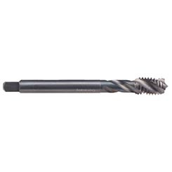 Emuge CU503210.5054 | UNF 1-1/4" - 12 Thread Size x 1.181" Length x 1.021" Shank x 5.906" OAL x 35 Degree Helix Angle 5 Flute NE2 Coated HSSE Spiral Flute Tap
