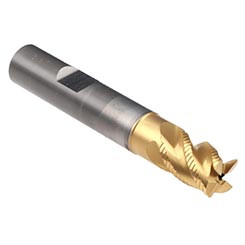 Emuge 2647TZ.012 | 12.00mm Diameter x 12.00mm Shank x 16.00mm LOC x 73.00mm OAL x 45 Degree Helix Angle 4 Flute TIN/TIALN Coated Carbide Square End Mill