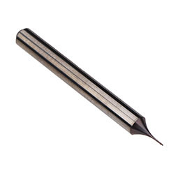 Emuge 2806A.006 | 6.00mm Diameter x 6.00mm Shank x 3.50mm LOC x 80.00mm OAL x 30 Degree Helix Angle 2 Flute TIALN Coated Carbide Ballnose End Mill