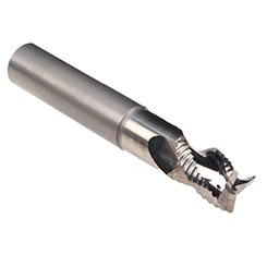 Emuge 2888 Z.008 | 8.00mm Diameter x 8.00mm Shank x 10.00mm LOC x 63.00mm OAL x 40 Degree Helix Angle 3 Flute Bright Coated Carbide Square End Mill