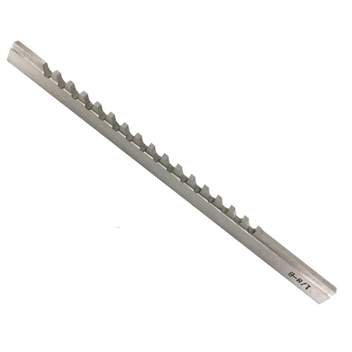 All Industrial 16024 | HSS Standard Keyway Broaches with Shims 3/16-B x 3/16 x 6-3/4"