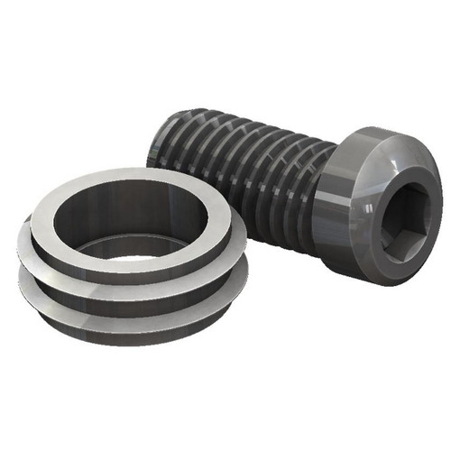 Mitee-Bite 82588 | M12 Screw Size x 88 N.m Max Torque x 17800 N Holding Force Knife Edge Clamp - 8 Pack