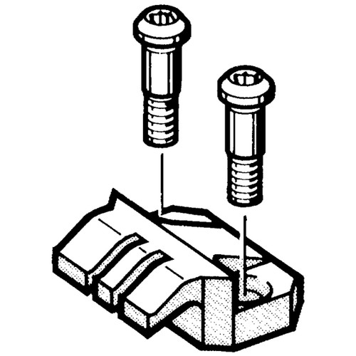 Mitee-Bite 25115 | Kopal M4 Screw Size Low Profile Adjustable & Self-Positioning Clamp