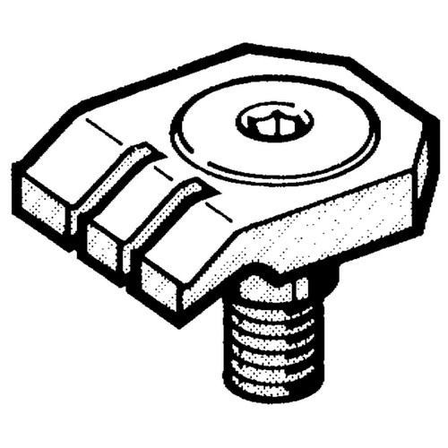 Mitee-Bite 25125 | Kopal M6 Screw Size Low Profile Adjustable & Self-Positioning Clamp