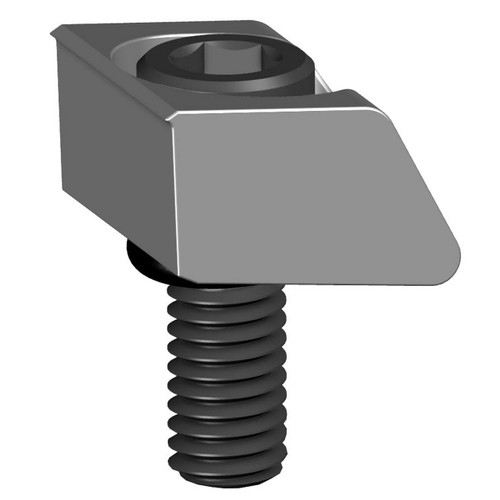 Mitee-Bite 26070 | Pitbull 3/8-16 Screw Size x 6000 lbs Holding Force Low Profile Screw-Mount Toe Clamp