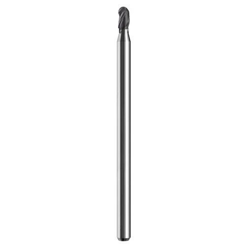 SGS 04361 | 0.049" Diameter x 0.125" Shank x 0.074" LOC x 1.500" OAL 3 Flute AlTiN Coated Ball End Mill