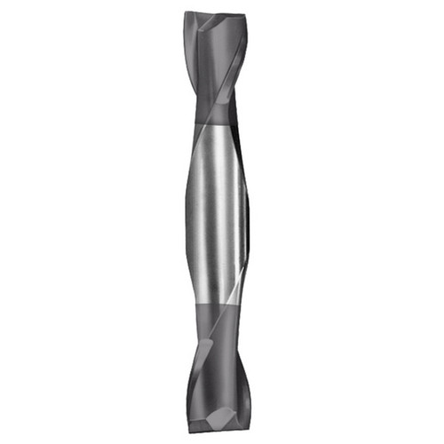 SGS 31333 | 3/8" Diameter x 3/8" Shank x 9/16" LOC x 2-1/2" OAL 2 Flute AlTiN Coated Square End Mill