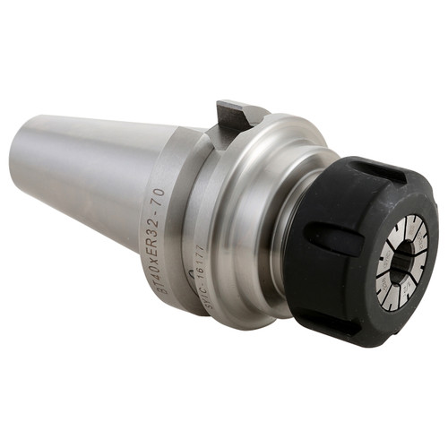Techniks 16158-C | BT40 Taper x 63.00mm Shank x 180.00mm Length x 245.40mm OAL ER16 Steel Collet Chuck