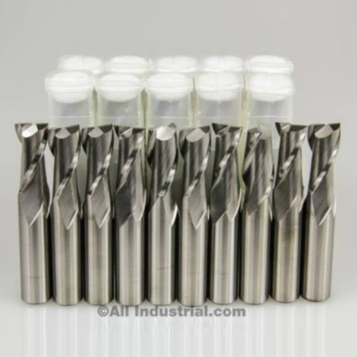 All Industrial E5020032 | 2 Flute Standard Length End Mill, 1/2" Diameter