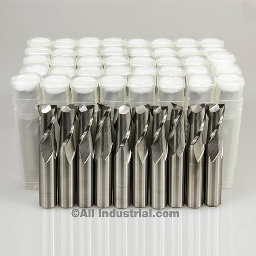 All Industrial E5020048 | 2 Flute Standard Length End Mill, 3/4" Diameter