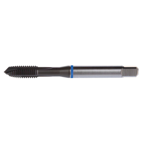Dormer 7350321 | M10x1.50mm Thread Size x 9.68mm Shank x 20.00mm Length x 100.00mm OAL M 6H 3 Flute SUPER-B Coated HSS-E-PM E629 Spiral Point Tap