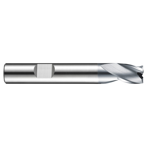 Dormer 5982529 | 16.00mm Drill Size x 16.00mm Shank x 16.00mm Maximum Depth of Cut x 82.00mm OAL x 28 Degree Helix Angle 3 Flute AlCrN Coated HM S803HB Slot Drill