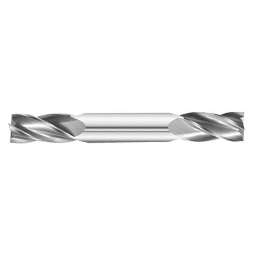 All Industrial E5024008 | 1/8" Diameter x 3/8" Shank x 3/8" LOC x 3-1/16" OAL 4 Flute Uncoated Solid Carbide Square End Mill