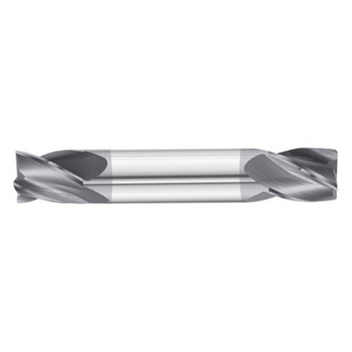 All Industrial E5023028TF | 4 Flute Stub Carbide Double-End End Mill, 7/16" Diameter, TiAlN