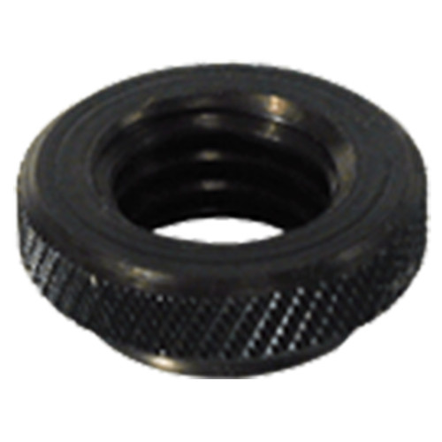 Carr Lane CL-1213-TSJN | 1/2-13" Thread Black Oxide Coated Knurled Check Nut