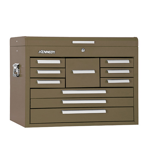 Kennedy 360B | 26-1/8" 10-Drawer Brown Mechanics' Chest