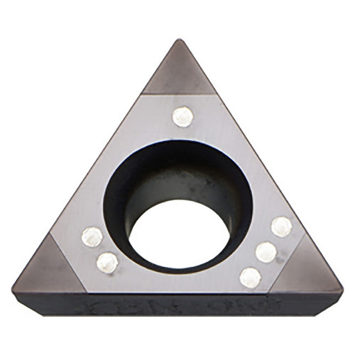 Kyocera Precision Tools TBA04942 | TPGB221T00315ME KBN35M 1/4" Circle Diameter x 1/8" Thickness PVD Coated Honeycomb CBN Indexable Turning Insert