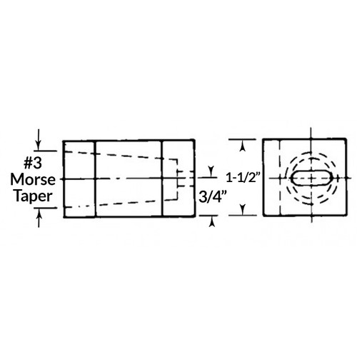 Aloris AXA-53 | Morse Taper Holder