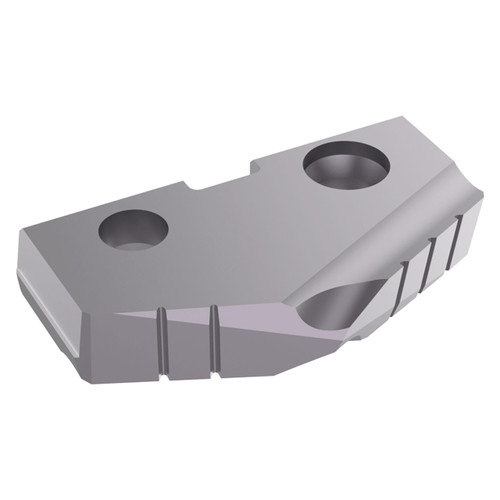 Allied Machine and Engineering 1C23A-41 | T-A 1.614" Diameter x 6.35mm Thickness 132 Degree Included Angle TiAlN Coated C2(K20) 3 Series Carbide Spade Drill Insert