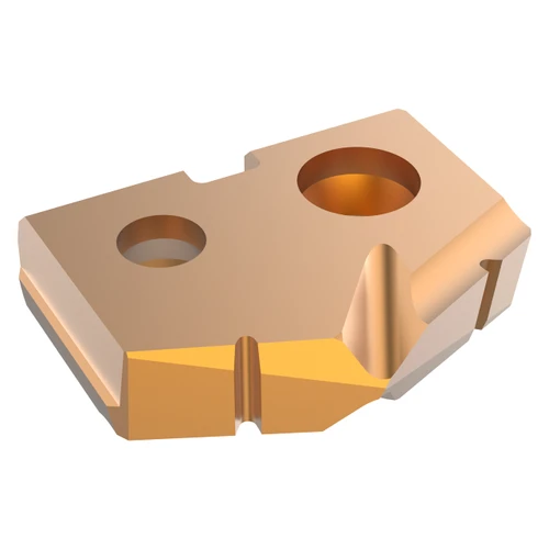 Allied Machine and Engineering TAP0-15.30 | T-A Pro 15.30mm Diameter x 3.18mm Thickness 132 Degree Included Angle AM300 Coated Carbide 0 Series Spade Drill Insert