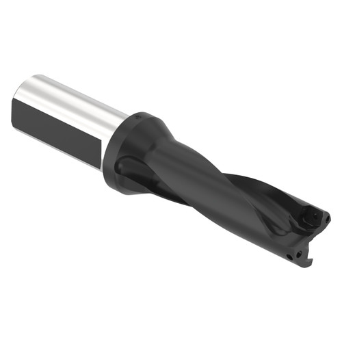 Allied Machine and Engineering D3072450M-25FM | 73.50mm Drill Depth x 24.50mm Diameter x 25.00mm Shank 3XD Indexable Insert Drill