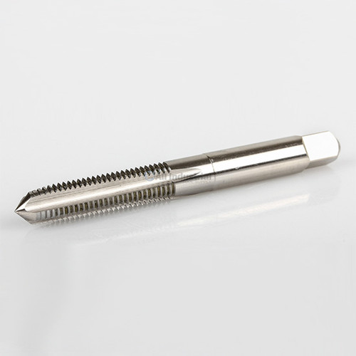 YG1 T7316467 | UNF 5/16-24 Size x 28.70mm Thread Length x 8.10mm Shank x 69.09mm OAL H3 Plug Chamfer Type 4 Flute Bright Coated HSS T7316 Straight Flute Tap