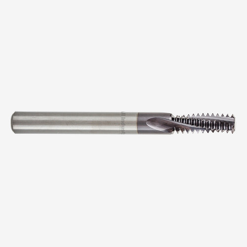 YG1 TE460 | 5/16-24 Helical Flute Solid Carbide Thread Mill 60 Degree TiAlN Coated