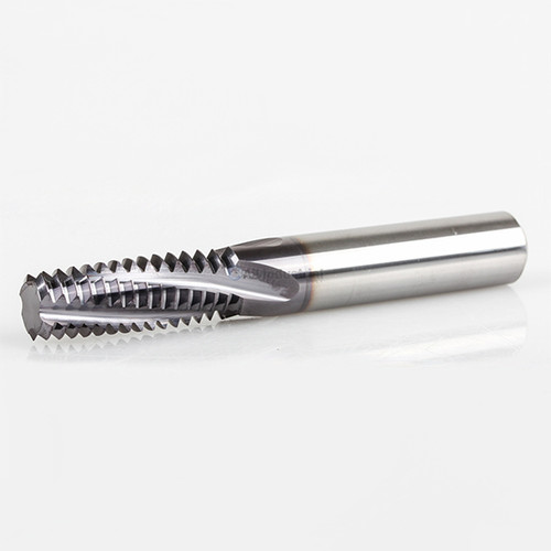 YG1 TE640 | UN 5/8" - 11 Size x 1.250" Thread Length x 1/2" Shank x 3-1/2" OAL x 15 Degree Helix Angle 4 Flute TiAN Coated Carbide TE Helical Flute Thread Mill