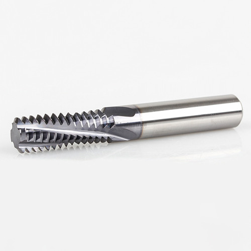 YG1 TE700 | UN 3/4" - 10 Size x 1.250" Thread Length x 1/2" Shank x 3-1/2" OAL x 15 Degree Helix Angle 4 Flute TiAN Coated Carbide TE Helical Flute Thread Mill