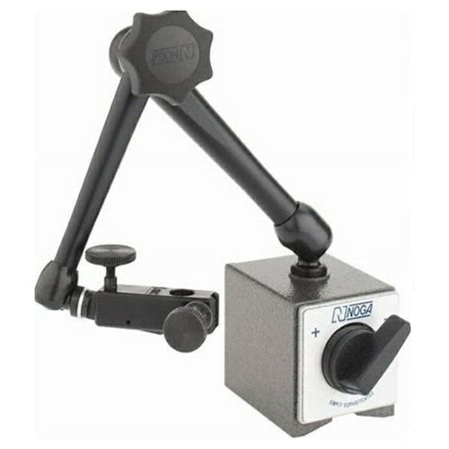 Noga DG1033 | Magnetic Base 176lb Holding Power 4" Arm Dial & Test Indicator