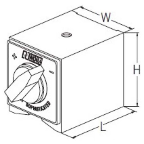 Noga DG0036 | Magnetic Holder 176lb Holding Power with 8mm Thread Dial Test Indicator